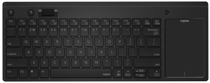 Rapoo Wireless Keyboard with Touchpad K2800
